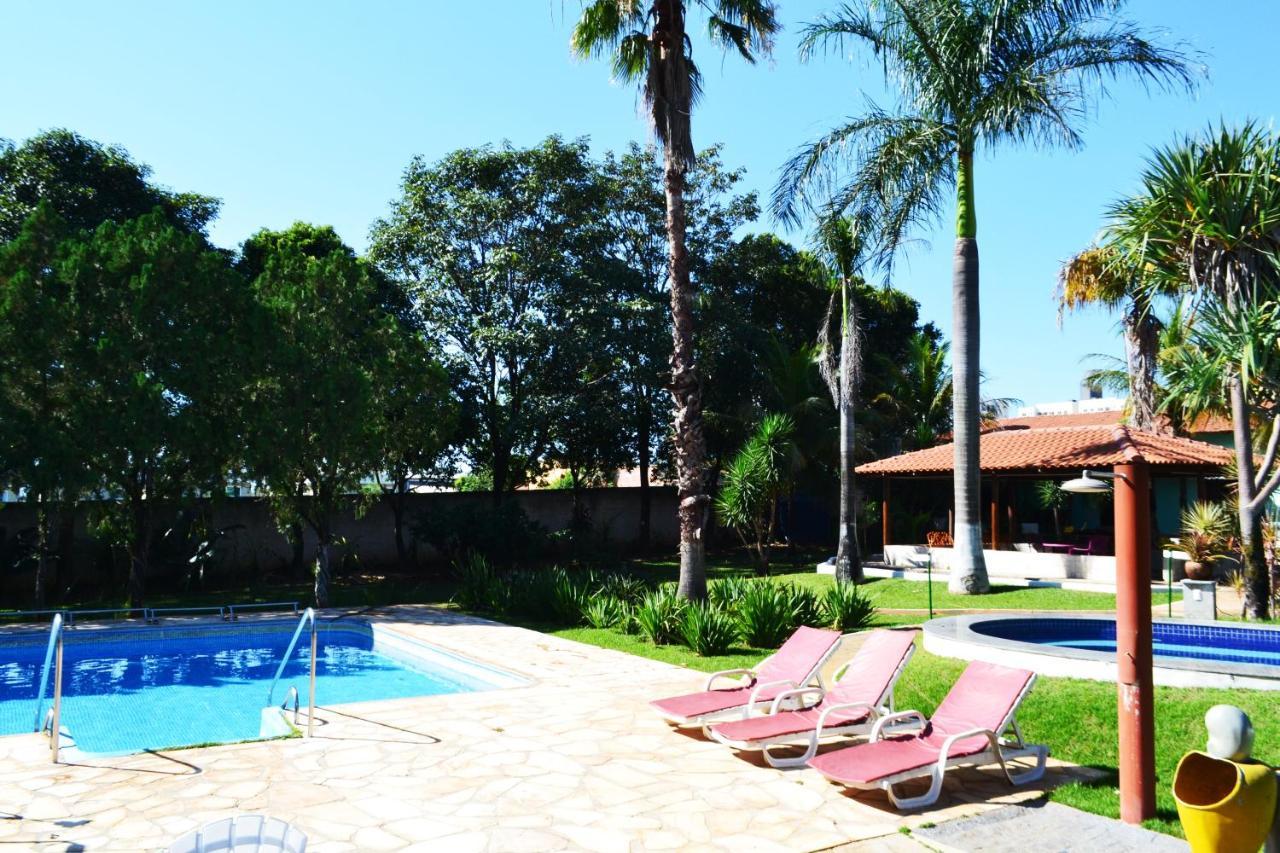Rosa Spa E Pousada Aparecida de Goiania Ngoại thất bức ảnh
